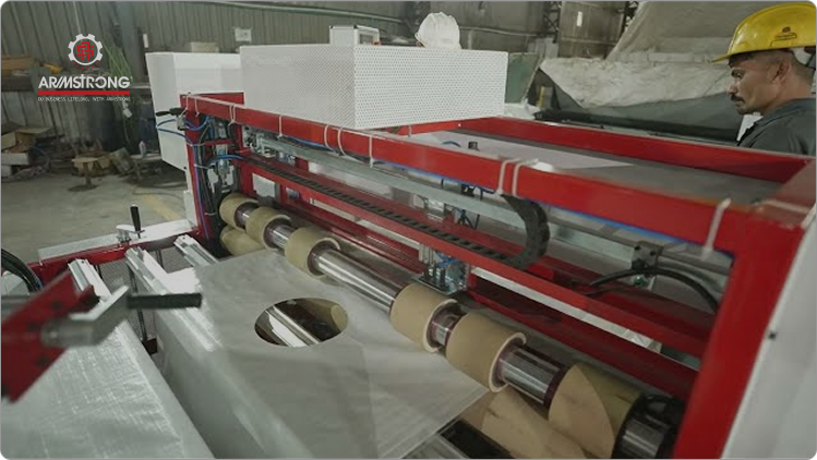 Ultrasonic Fabric Cutting Machine