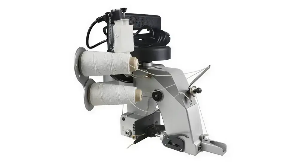 Portable Bag Closer Double Thread Chain Stitch Machine